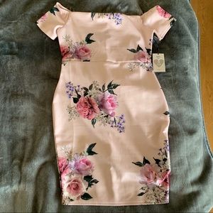 Pink Floral Dress